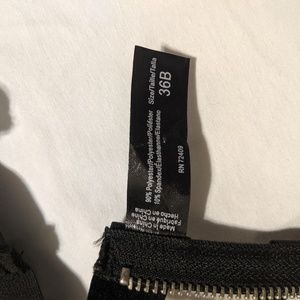 Intimates & Sleepwear - ❗LAST CALL❗Black Zip-Up Cage Bra, NWOT Intimates & Sleepwear - ❗LAST CALL❗Black Zip-Up Cage Bra, NWOT